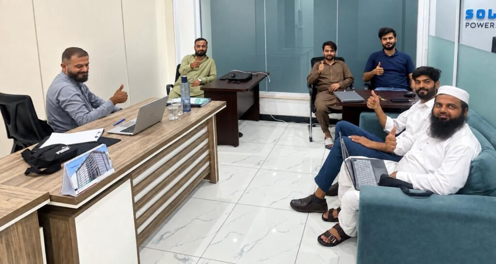 Suraket team working session in a meeting room