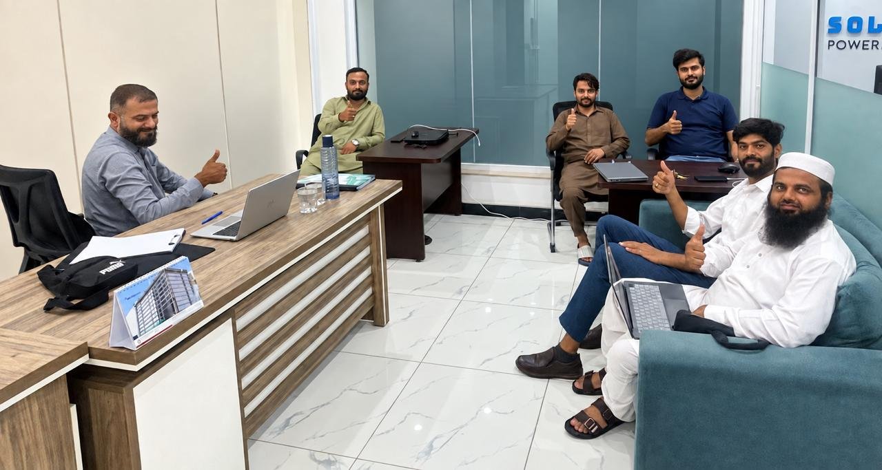 Suraket team working session in a meeting room